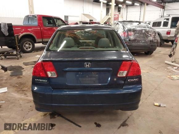 2005 Honda Civic with VIN JHMES96635S003839, listed as a IAAI auction lot 41861678 with 131,987 mi miles and . Bid and sale history available at DreamBid. Image 16.