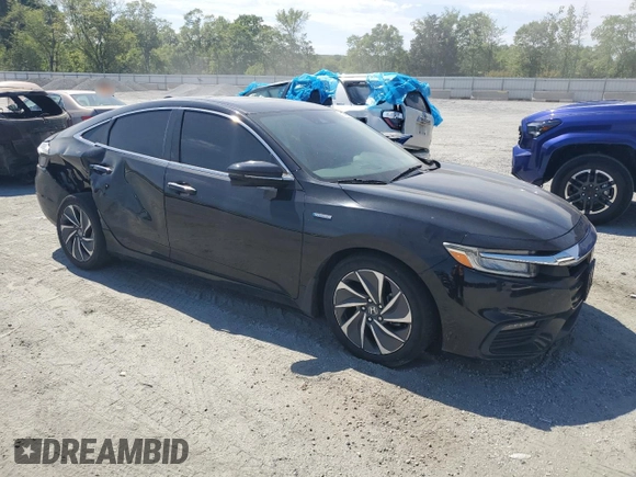 2019 Honda Insight Touring z VIN 19XZE4F97KE019841, wystawiony jako Copart lot #53578335 z przebiegiem 93 672 mil mil oraz Szkoda całkowita • Salvage title. Historia ofert i sprzedaży dostępna na DreamBid. Obrazek 4.