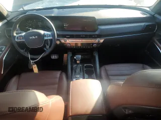 2024 Kia Telluride SX X-Pro z VIN 5XYP5DGC1RG447211, wystawiony jako Copart lot #52499645 z przebiegiem 15 229 mil mil oraz Szkody całkowita. Historia ofert i sprzedaży dostępna na DreamBid. Obrazek 8.