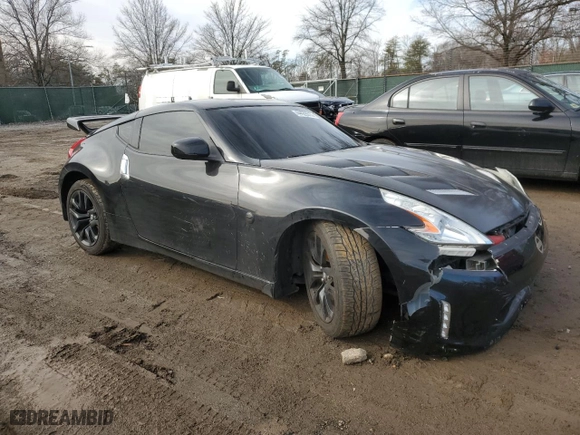 2016 Nissan 370Z with VIN JN1AZ4EH9GM934356, listed as a Copart auction lot 44429315 with NaN miles and Salvage Title. Bid and sale history available at carsss.com. Image 4.
