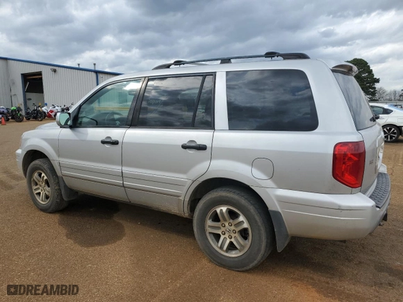 2003 Honda Pilot EX with VIN 2HKYF185X3H524013, listed as a Copart auction lot 48422615 with 222,371 mi miles and Salvage Title. Bid and sale history available at carsss.com. Image 2.