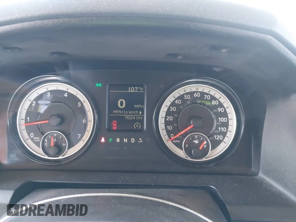 2017 Ram 1500 Express with VIN 3C6JR6AT1HG542521, listed as a IAAI auction lot 42226100 with 76,241 mi miles and . Bid and sale history available at DreamBid. Image 7.
