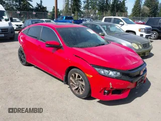 2016 Honda Civic Sedan EX with VIN 2HGFC2F82GH501246, listed as a IAAI auction lot 41970521 with 187,311 mi miles. Bid and sale history available at carsss.com. Image 1.
