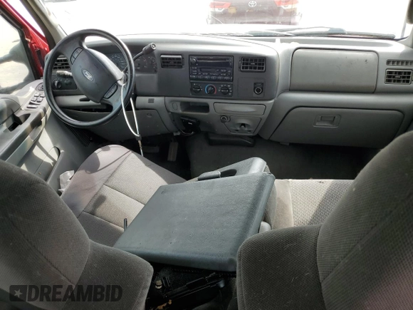 2003 Ford Super Duty F-250 XL with VIN 1FTNW20F03EB10672, listed as a Copart auction lot 65245904 with 234,956 mi miles and Salvage Title. Bid and sale history available at carsss.com. Image 8.