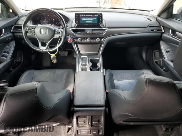 2021 Honda Accord Touring with VIN 1HGCV2F93MA020051, listed as a Copart auction lot 55261215 with 74,978 mi miles and Salvage title. Bid and sale history available at DreamBid. Image 8.