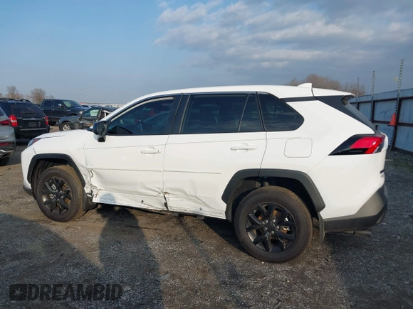 2024 Toyota RAV4 LE with VIN 2T3H1RFV5RW355844, listed as a IAAI auction lot 41515822 with 388 mi miles. Bid and sale history available at carsss.com. Image 14.