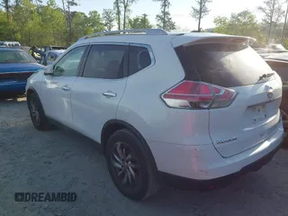 2014 Nissan Rogue SV with VIN 5N1AT2MT7EC751433, listed as a IAAI auction lot 42053564 with 207,476 mi miles and . Bid and sale history available at DreamBid. Image 3.