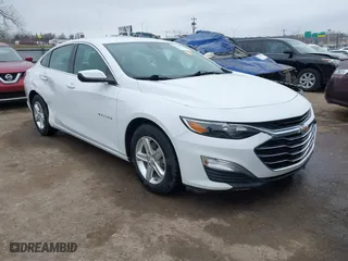 2020 Chevrolet Malibu LS with VIN 1G1ZC5ST9LF132915, listed as a IAAI auction lot 41570162 with 52,382 mi miles. Bid and sale history available at carsss.com. Image 1.