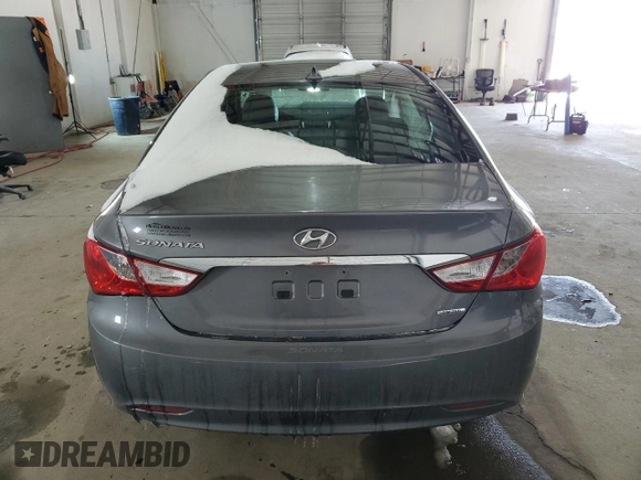 2013 Hyundai Sonata Limited with VIN 5NPEC4AC4DH617813, listed as a Copart auction lot 46164025 with 87,256 mi miles and Salvage Title. Bid and sale history available at DreamBid. Image 6.