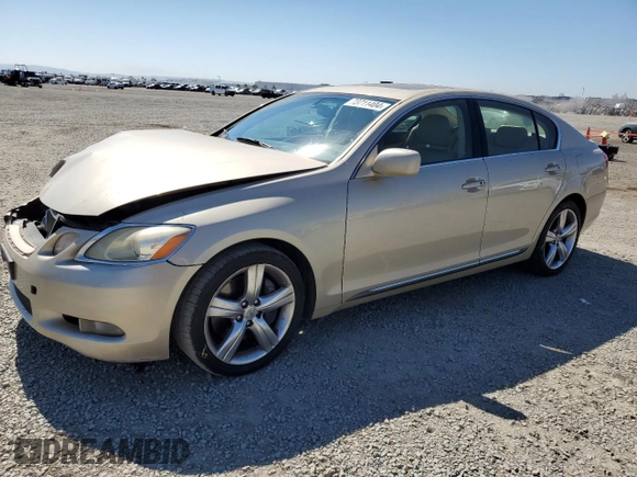 2007 Lexus GS 350 with VIN JTHBE96S970018819, listed as a Copart auction lot 73711404 with 89,603 mi miles and Salvage Title. Bid and sale history available at carsss.com. Image 1.