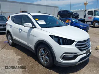 2017 Hyundai Santa Fe 2.4L z VIN 5NMZU3LB6HH042677, wystawiony jako IAAI lot #42354798 z przebiegiem 133 849 mil mil oraz . Historia ofert i sprzedaży dostępna na DreamBid. Obrazek 1.