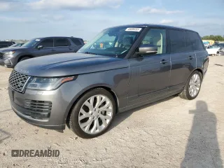 2018 Land Rover Range Rover with VIN SALGS2RE7JA381790, listed as a Copart auction lot 45699255 with 86,576 mi miles and Clean title. Bid and sale history available at DreamBid. Image 1.