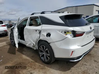 2022 Lexus RX with VIN JTJHZKEA6N2024611, listed as a Copart auction lot 49125145 with 17,276 mi miles and Salvage Title. Bid and sale history available at carsss.com. Image 2.