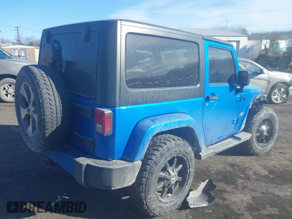 2016 Jeep Wrangler Sahara with VIN 1C4AJWBG7GL102208, listed as a IAAI auction lot 41432362 with 67,243 mi miles and . Bid and sale history available at DreamBid. Image 4.