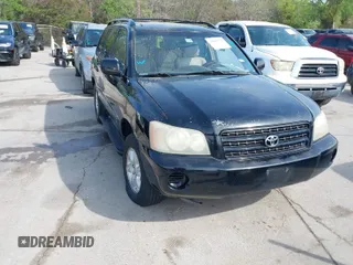2003 Toyota Highlander z VIN JTEHF21A230116899, wystawiony jako IAAI lot #41907528 z przebiegiem 328 672 mil mil oraz . Historia ofert i sprzedaży dostępna na DreamBid. Obrazek 1.