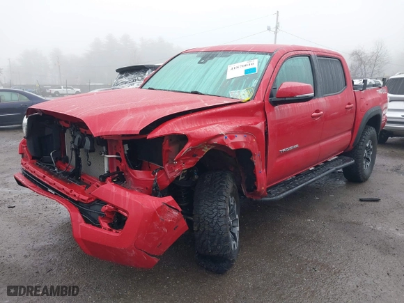 2022 Toyota Tacoma 4WD SR with VIN 3TMCZ5AN2NM455723, listed as a IAAI auction lot 41870010 with 28,886 mi miles. Bid and sale history available at carsss.com. Image 19.