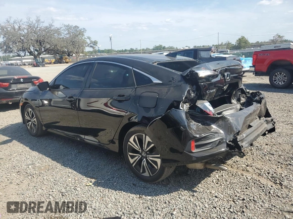2017 Honda Civic Sedan EX-T with VIN 19XFC1F33HE015779, listed as a Copart auction lot 54258775 with 77,744 mi miles and Non Repairable. Bid and sale history available at carsss.com. Image 2.