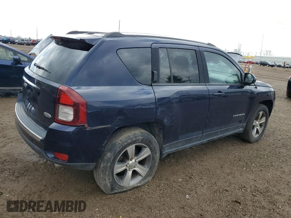 2016 Jeep Compass Latitude with VIN 1C4NJDEB9GD738788, listed as a Copart auction lot 53963875 with 124,781 mi miles and Clean Title. Bid and sale history available at DreamBid. Image 3.