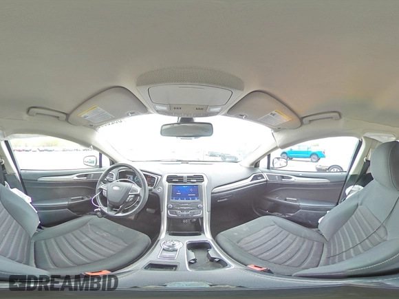 2020 Ford Fusion SE z VIN 3FA6P0T9XLR138977, wystawiony jako Copart lot #55260085 z przebiegiem 92 470 mil mil oraz Szkoda całkowita • Salvage title. Historia ofert i sprzedaży dostępna na DreamBid. Obrazek 15.