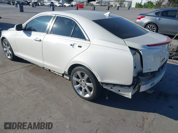 2014 Cadillac ATS Luxury RWD with VIN 1G6AB5RX7E0184424, listed as a IAAI auction lot 41891908 with 132,658 mi miles. Bid and sale history available at carsss.com. Image 3.