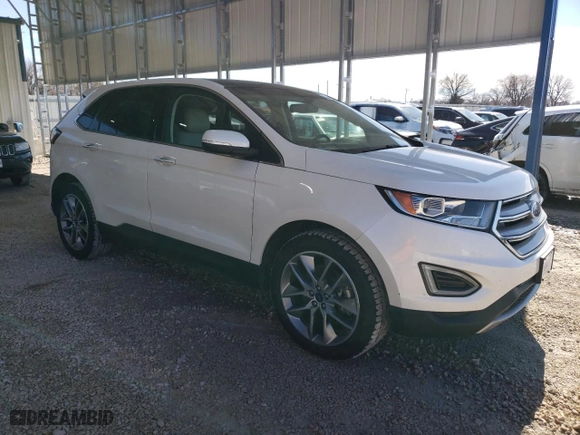 2016 Ford Edge Titanium with VIN 2FMPK4K85GBB26989, listed as a Copart auction lot 45318795 with 177,775 mi miles and Non Repairable. Bid and sale history available at carsss.com. Image 4.
