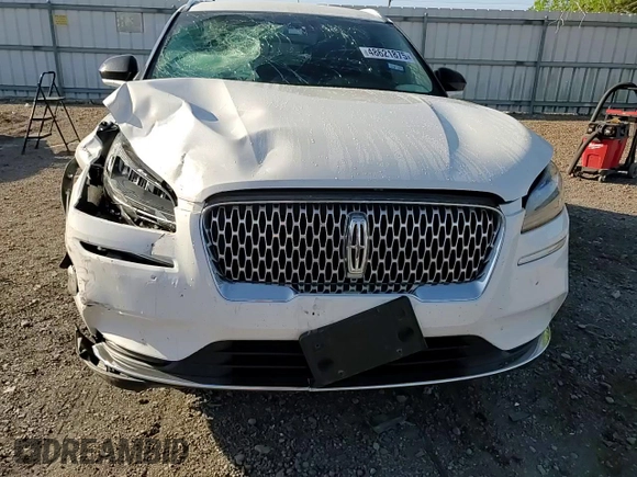 2022 Lincoln Corsair Standard with VIN 5LMCJ1C93NUL04670, listed as a Copart auction lot 48621875 with 58,299 mi miles and Salvage title. Bid and sale history available at DreamBid. Image 12.