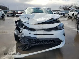 2022 Kia Rio LX with VIN 3KPA24AD5NE503710, listed as a Copart auction lot 47686025 with 77,758 mi miles and Salvage Title. Bid and sale history available at DreamBid. Image 5.