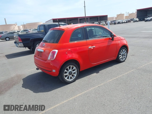 2017 FIAT 500 Pop z VIN 3C3CFFKR4HT508954, wystawiony jako IAAI lot #42262318 z przebiegiem 40 456 mil mil oraz . Historia ofert i sprzedaży dostępna na DreamBid. Obrazek 4.