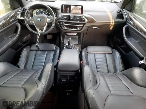 2019 BMW X3 sDrive30i with VIN 5UXTR7C58KLF29363, listed as a Copart auction lot 53701325 with 97,346 mi miles and Salvage Title. Bid and sale history available at carsss.com. Image 8.