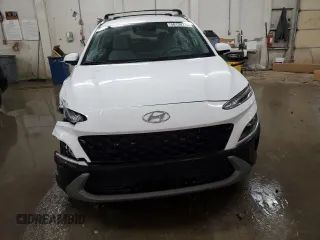 2023 Hyundai Kona SEL with VIN KM8K6CABXPU041341, listed as a Copart auction lot 50130115 with 32,024 mi miles and Salvage Title. Bid and sale history available at DreamBid. Image 5.