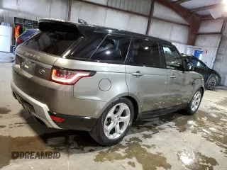 2020 Land Rover Range Rover Sport HSE with VIN SALWR2SU1LA704565, listed as a Copart auction lot 46088485 with 104,439 mi miles and Clean Title. Bid and sale history available at carsss.com. Image 3.
