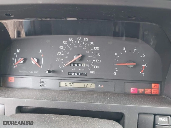 1996 Volvo S70 with VIN YV1LS5548T2285128, listed as a IAAI auction lot 41754769 with 109,101 mi miles. Bid and sale history available at carsss.com. Image 7.