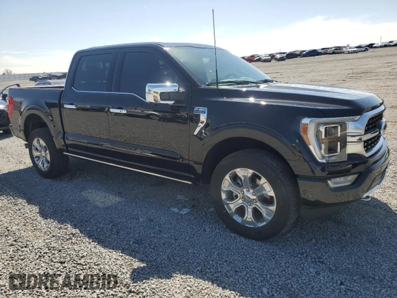 2023 Ford F-150 XL with VIN 1FTFW1E80PFC00462, listed as a Copart auction lot 50868535 with 23,119 mi miles and Salvage Title. Bid and sale history available at carsss.com. Image 4.
