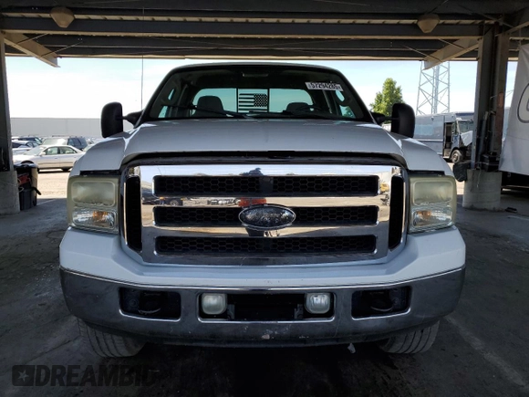 2006 Ford F-250 XL with VIN 1FTSX21P66ED77035, listed as a Copart auction lot 57294285 with 82,648 mi miles and Salvage title. Bid and sale history available at DreamBid. Image 5.