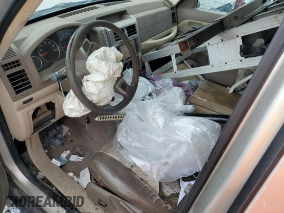 2008 Jeep Liberty Limited with VIN 1J8GP58K48W247360, listed as a Copart auction lot 52101345 with 0 mi miles and Salvage Title. Bid and sale history available at carsss.com. Image 8.
