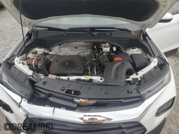 2022 Chevrolet TrailBlazer LT with VIN KL79MPSL4NB058844, listed as a Copart auction lot 43502975 with 57,680 mi miles and Salvage Title. Bid and sale history available at carsss.com. Image 12.