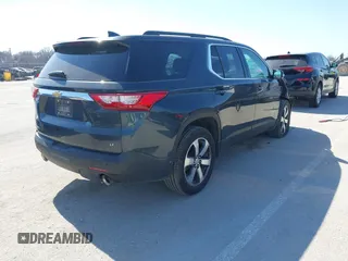 2020 Chevrolet Traverse LT with VIN 1GNERHKW1LJ115725, listed as a IAAI auction lot 41745831 with 53,940 mi miles and . Bid and sale history available at DreamBid. Image 4.