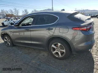 2019 Alfa Romeo Stelvio Sport with VIN ZASPAKAN1K7C30052, listed as a Copart auction lot 41846215 with 74,101 mi miles and Clean Title. Bid and sale history available at carsss.com. Image 2.