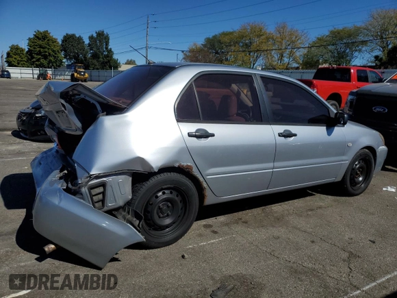 2005 Mitsubishi Lancer ES with VIN JA3AJ26E95U024716, listed as a Copart auction lot 75206274 with 192,584 mi miles and Salvage Title. Bid and sale history available at carsss.com. Image 3.