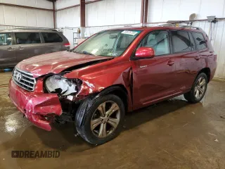 2009 Toyota Highlander Sport z VIN JTEES43AX92120039, wystawiony jako Copart lot #59975735 z przebiegiem 160 340 mil mil oraz Szkoda całkowita • Salvage title. Historia ofert i sprzedaży dostępna na DreamBid. Obrazek 1.