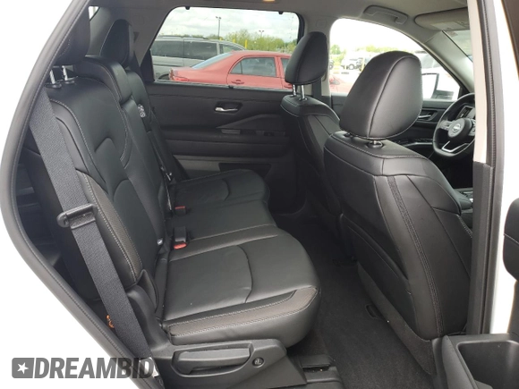 2024 Nissan Pathfinder SL with VIN 5N1DR3CC1RC313807, listed as a Copart auction lot 55822515 with 7,625 mi miles and Salvage title. Bid and sale history available at DreamBid. Image 10.