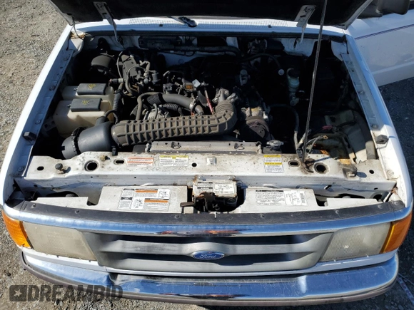 1997 Ford Ranger XLT with VIN 1FTCR14X9VPA46098, listed as a Copart auction lot 45974715 with 115,151 mi miles and Salvage title. Bid and sale history available at DreamBid. Image 11.