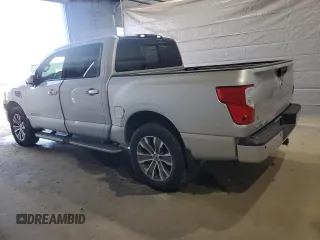 2017 Nissan Titan Platinum Reserve с VIN 1N6AA1E51HN556096, выставлен на аукционе Copart как лот 50361405 с пробегом 95 987 миль миль и Списание • Salvage title. История ставок и продаж доступна на DreamBid. Изображение 2.