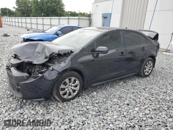 2022 Toyota Corolla LE with VIN JTDEPMAE4NJ216454, listed as a Copart auction lot 52405875 with 31,563 mi miles and Non Repairable. Bid and sale history available at carsss.com. Image 1.