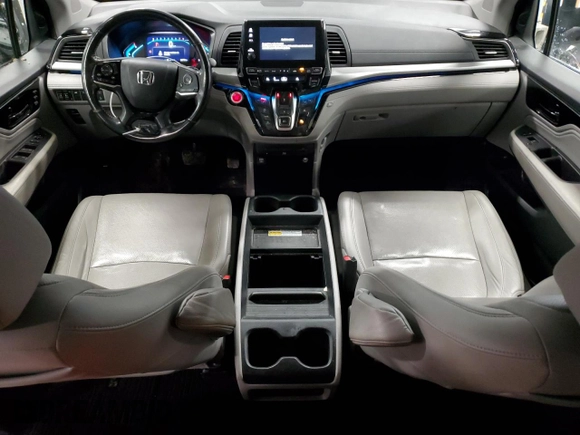 2019 Honda Odyssey Touring with VIN 5FNRL6H80KB505150, listed as a Copart auction lot 47620065 with 262,778 mi miles and Salvage Title. Bid and sale history available at carsss.com. Image 8.
