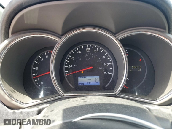 2014 Nissan Murano z VIN JN8AZ1FY5EW302664, wystawiony jako Copart lot #57098735 z przebiegiem 56 093 mil mil oraz Szkoda całkowita • Salvage title. Historia ofert i sprzedaży dostępna na DreamBid. Obrazek 9.