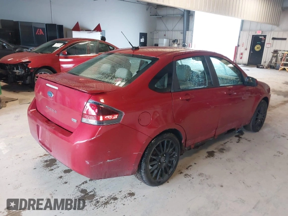 2011 Ford Focus SES with VIN 1FAHP3GN8BW153586, listed as a IAAI auction lot 41725469 with 150,201 mi miles. Bid and sale history available at carsss.com. Image 4.