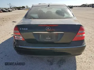 2003 Mercedes-Benz E-Class 5.0L with VIN WDBUF70J83A296836, listed as a Copart auction lot 77109904 with 0 mi miles and Clean Title. Bid and sale history available at carsss.com. Image 6.