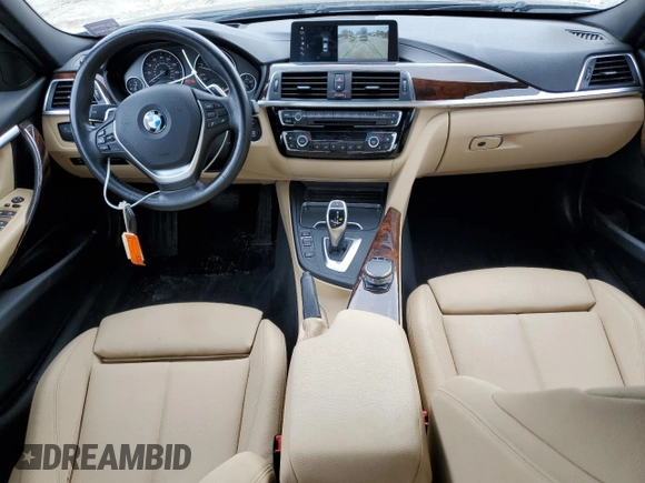 2018 BMW 3 Series with VIN WBA8F1C55JK898449, listed as a Copart auction lot 47786005 with 90,981 mi miles and Salvage title. Bid and sale history available at DreamBid. Image 8.
