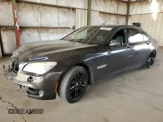 2011 BMW 7 Series 750Li z VIN WBAKB8C58BC852166, wystawiony jako Copart lot #51004065 z przebiegiem 110 499 mil mil oraz Szkoda całkowita • Salvage title. Historia ofert i sprzedaży dostępna na DreamBid. Obrazek 1.
